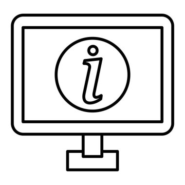 bilgi simgesi, vektör resimleme