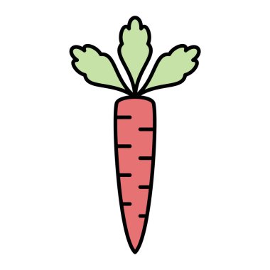 çizim karikatür havuç