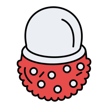 Çizgi film modern kıyafetlerinin vektör çizimi