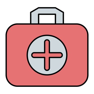 İlk yardım çantası. Basit tasarım