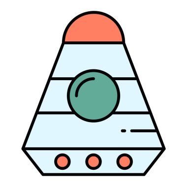 Yumurta. Web simgesi basit illüstrasyon