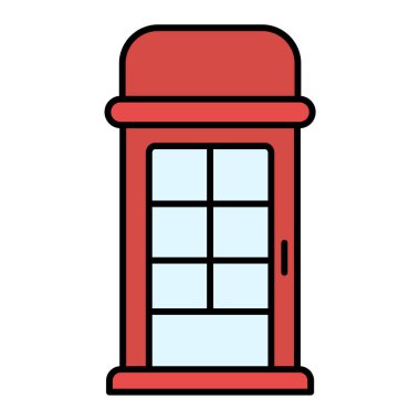 Telefon simgesi. vektör illüstrasyonu