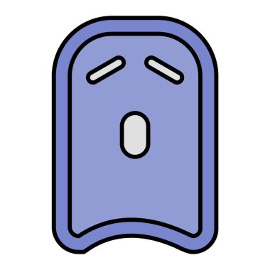 Çizgi film simgesinin vektör çizimi