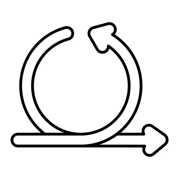 Pfeil Symbol Vektor Illustration — Stockvektor