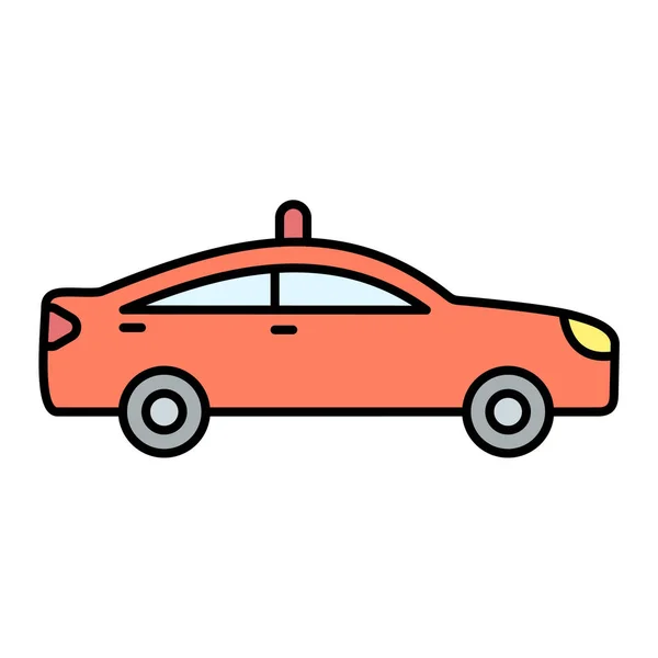 Icono Coche Vector Ilustración — Archivo Imágenes Vectoriales