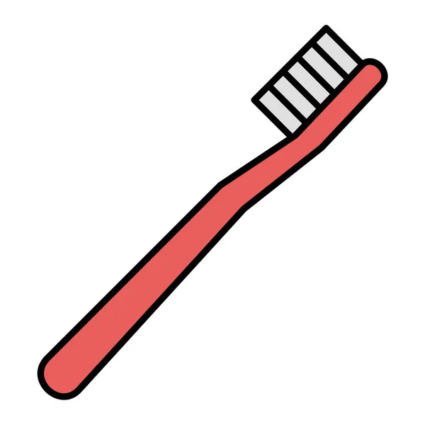 Toothbrush Icon Simple Illustration Toothpaste Vector Icons Web — Stock Vector