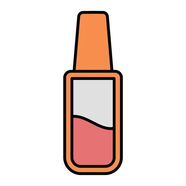 Rouge Lèvres Icône Vectoriel Illustration — Image vectorielle