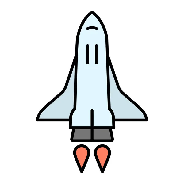 Векторная Иллюстрация Ракеты — стоковый вектор