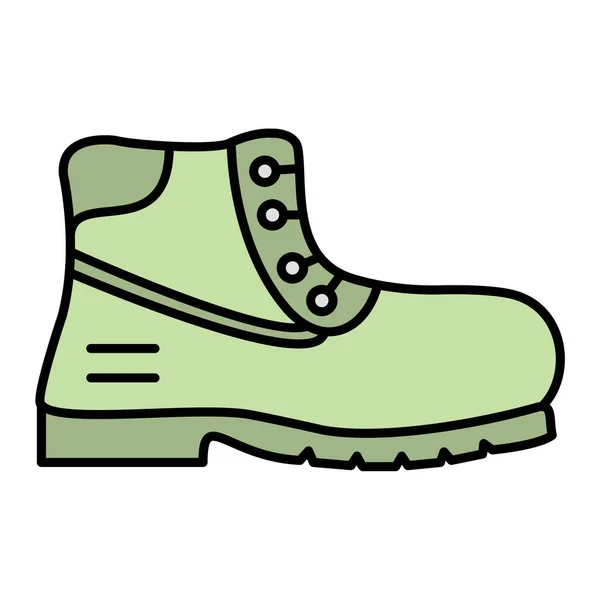 Boot Icon Vector Illustration — Stock Vector