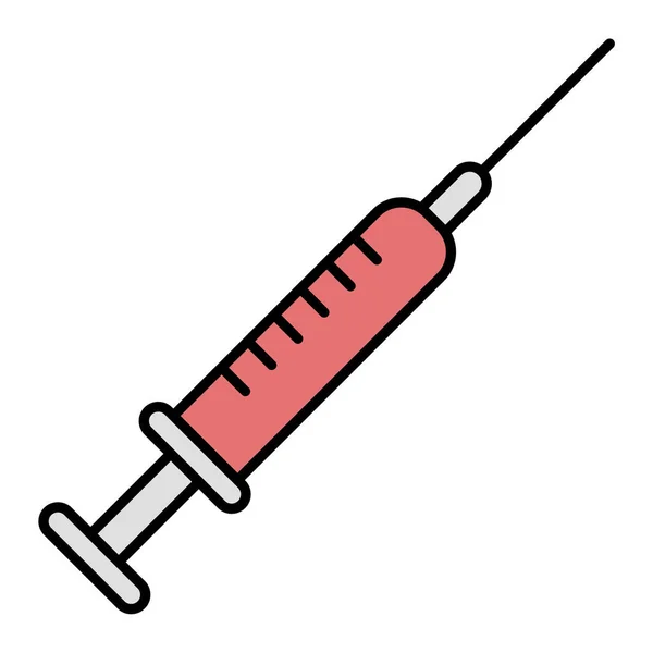 注射器图标 用于Web的医疗注射病媒图标的简单示例 — 图库矢量图片