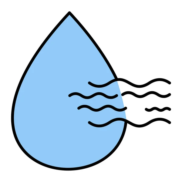 Капля Воды Иконка — стоковый вектор
