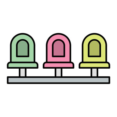 Stadyumun vektör illüstrasyonu 