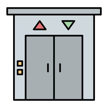 Bir depolama simgesinin vektör çizimi