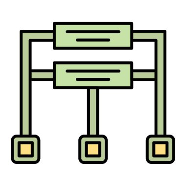 seo modern simgesinin vektör illüstrasyonu