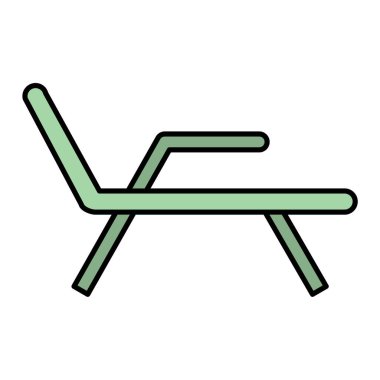 sandalye simgesi çizimi