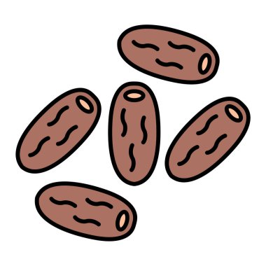 siyah ve beyaz el çizilmiş çikolata yumurtaları.