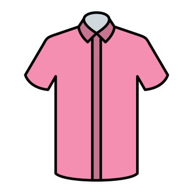 Kıyafet vektörü illüstrasyonlu yakışıklı oğlan.