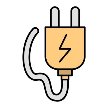 elektrik dolgu vektörü illüstrasyonu