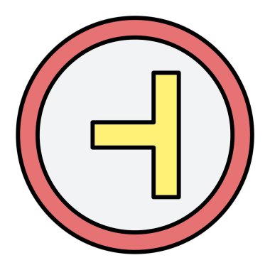 Tek b simgesinin vektör illüstrasyonu