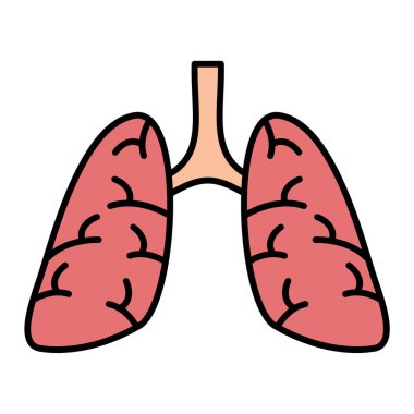 Beyaz arkaplanda tıbbi simge, vektör illüstrasyonu