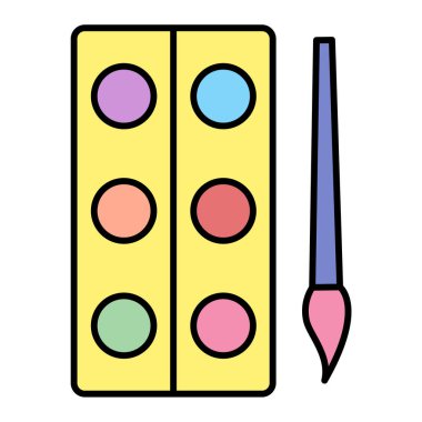 simge vektör çizim boyalar