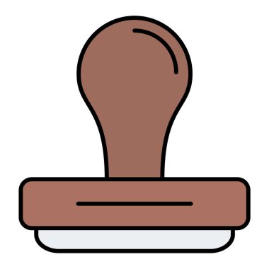 Seo ve teknoloji simgesinin vektör illüstrasyonu