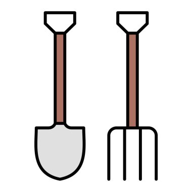  rools simge vektör illüstrasyonu