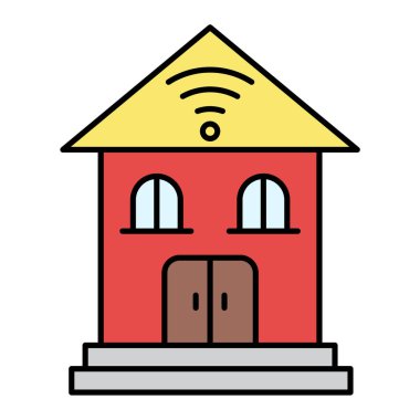 ev simgesi vektör illüstrasyonu