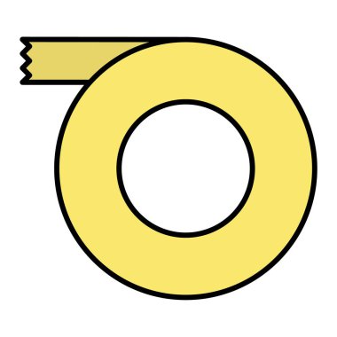 Çizgi film simgesinin vektör çizimi