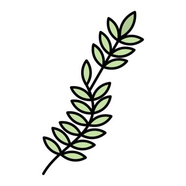 Simge bırakır. siyah ve beyaz resimleme.