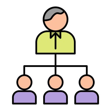 ağ paylaşım vektörü simgesi