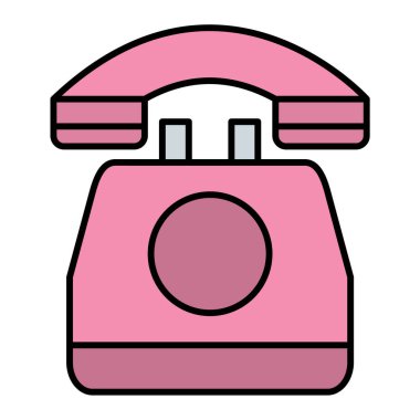 cep telefonu telefon vektör çizimi tasarımı