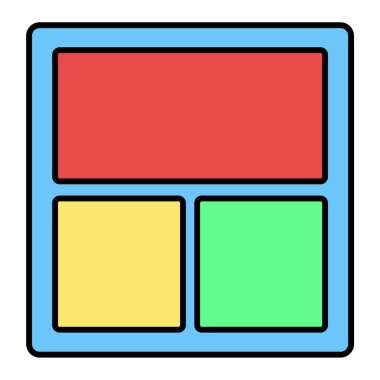 Bir aynanın çerçeve çizimi