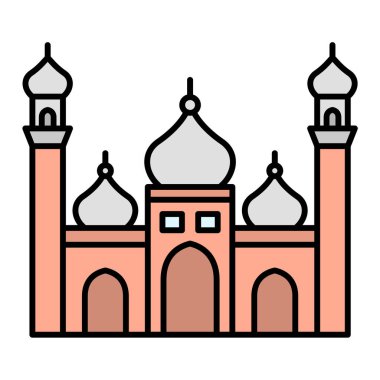 Cami simgesi, vektör resimleme