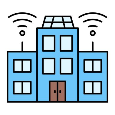 Kablosuz ağ sistemi. Basit resimleme