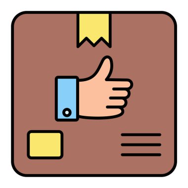 Alışveriş poşeti ikon vektör illüstrasyon tasarımı ile el