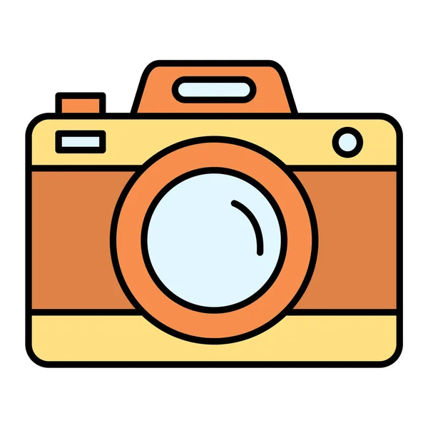 Camera Photographic Icon Vector Illustration Graphic Design — Stock Vector