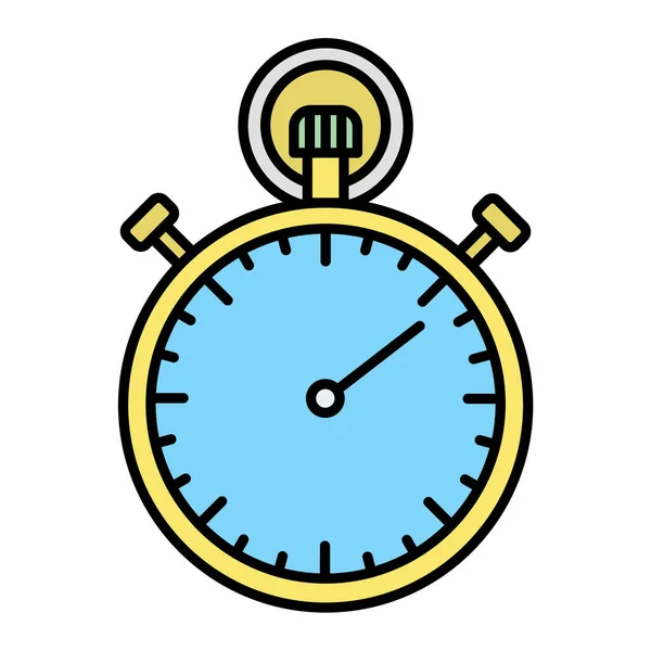 Pictogram Stopwatch Chronometer Vector Illustratie — Stockvector