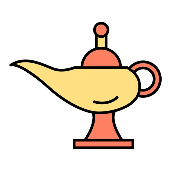 Icono Trofeo Mágico Vector Ilustración Diseño Gráfico — Vector de stock