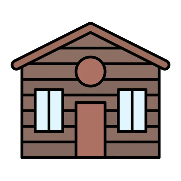 Σπίτι Web Εικονίδιο Απλή Απεικόνιση — Διανυσματικό Αρχείο