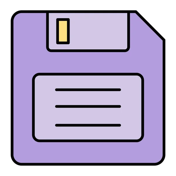 Floppy Disk Icon Vektor Illustration — Stockvektor