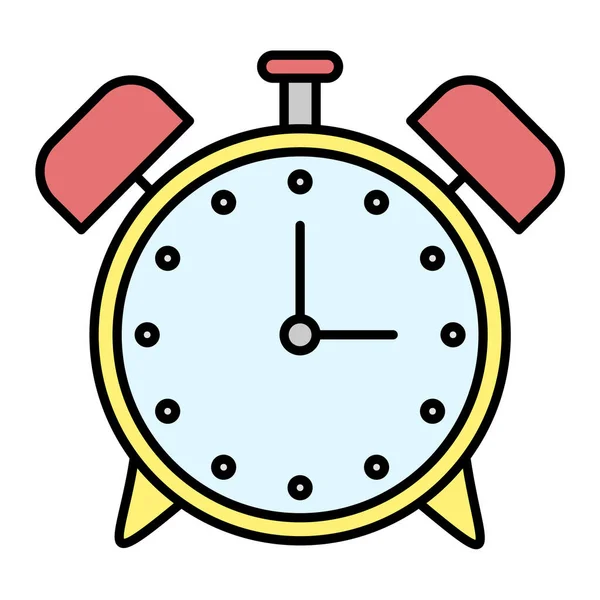 Ist Uhr Web Symbol Einfache Illustration — Stockvektor