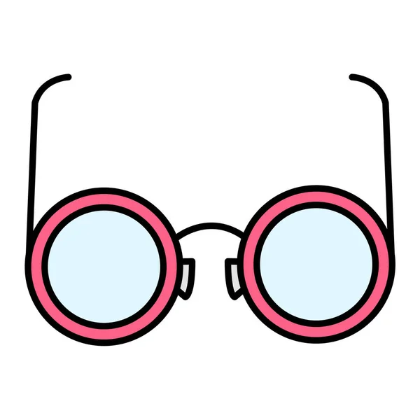 Glasses Icon Vector Illustration — Stock Vector