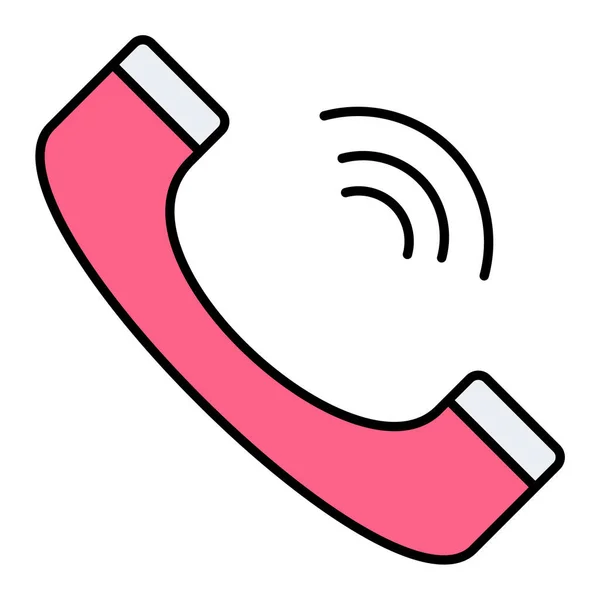 Telefoon Oproep Pictogram Vector Illustratie — Stockvector