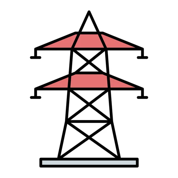 Ilustración Vectorial Del Icono Electricidad Energía — Archivo Imágenes Vectoriales