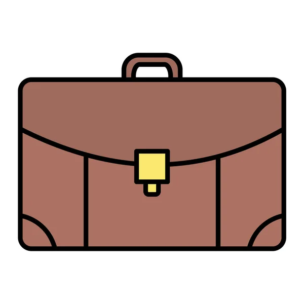 Briefcase Icon Vector Illustration — Stock Vector