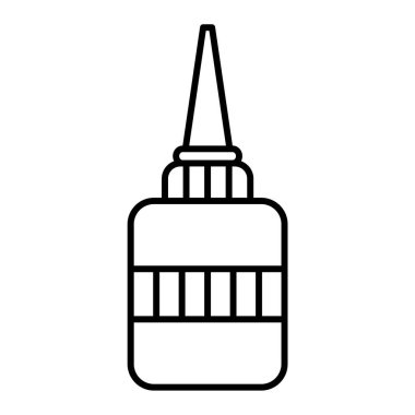 Dövme biçimi simgesinin vektör illüstrasyonu