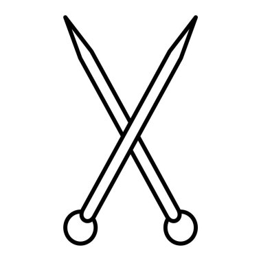 Çapraz kılıç ikonu. ağ için kılıç vektör simgelerinin özet çizimi