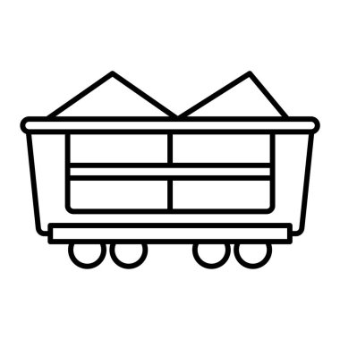 Sepet ikonu vektör illüstrasyonu