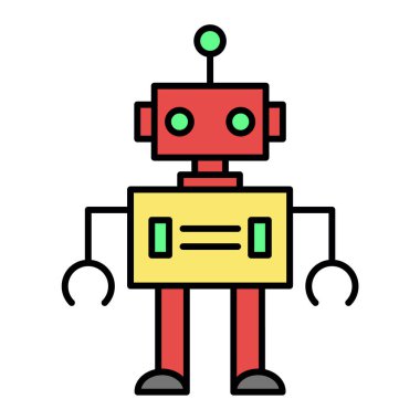 Vektör illüstrasyonu, simge ögesi biçimi